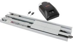 Boxer Ouvre-porte de garage 800N avec télécommande, éclairage LED et arrêt automatique, portée 35 m