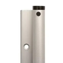 Hardwarexchange Ferme-Porte-Bras à ressort ferme porte, a corps très fin en Aluminium anodisé argent