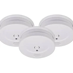 Brennenstuhl Détecteur De Fumée|Détecteur De Fumée-Détecteur de fumée DFX-618179 - lot de 3, alimentation 9V, capteur photoélectrique