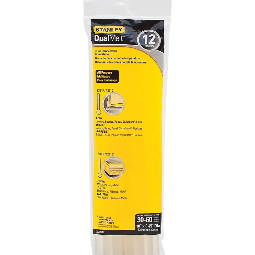 Stanley Pistolet À Colle-Bâton de colle 1-GS25DT, 12 pièces