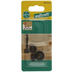 Wolfcraft Gmbh 3 butées de profondeur Wolfcraft ø6/8/10 mm