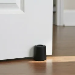 Vynex Butoir De Porte-Butée ø30 x H38 caoutchouc Noir
