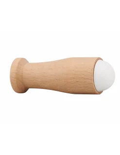 Thirard Butoir De Porte-Butoir balustre, fixation au mur, bois, diamètre 28x80mm -