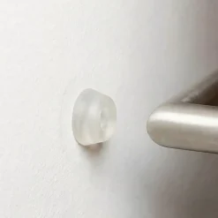 Diall Butoir De Porte-Butoir caoutchouc adhésif ø22 transparent
