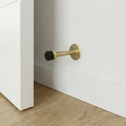 Diall Butoir de porte plinthe coloris Bronze