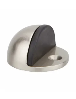 Thirard Butoir De Porte-Butoir à visser, fixation au sol, 1/2 boule, diamètre 44x25mm, satiné -