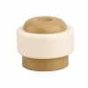 Thirard Butoir à visser, fixation au sol, plastique, diamètre 35x30mm -