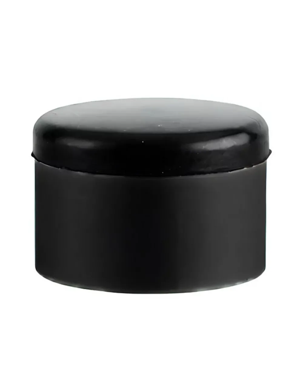 Thirard Butoir à visser, fixation au sol, aluminium, bague caoutchouc,diamètre 40x29mm, noir -