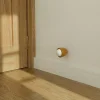 Diall Butoir De Porte-Butoir ø28 x Hauteur 30 mm mur hêtre verni