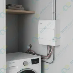 Ide Bv8po - Tableau De Distribution électrique Résntiel - 8 Modules - 228x191x99mm - Avec Rail Din