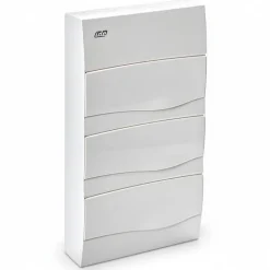 Ide Tableau Électrique Pré-Équipé-Bv36po - Tableau De Distribution Résntiel - 3 Rangées De 12 Modules - 497x264x99mm - Avec Rail Din