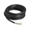 Fils & Cables Gaine Électrique-CABLE RIG.R2V 3G1.5 25M NOIR ELECTRALINE - 20218278D