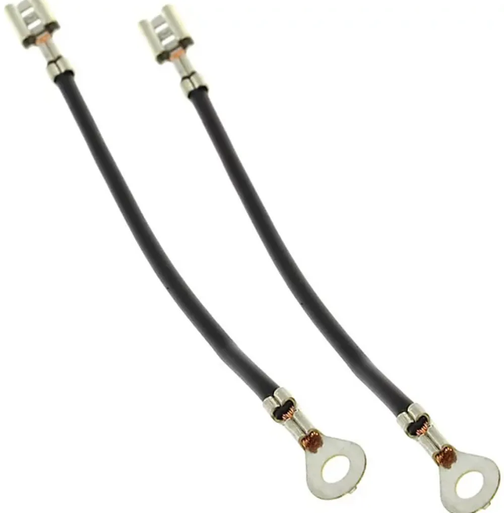 Divers_Sm 2 CABLES BRANCHEMENT RESISTANCE STEATITE CHAUFFE-EAU