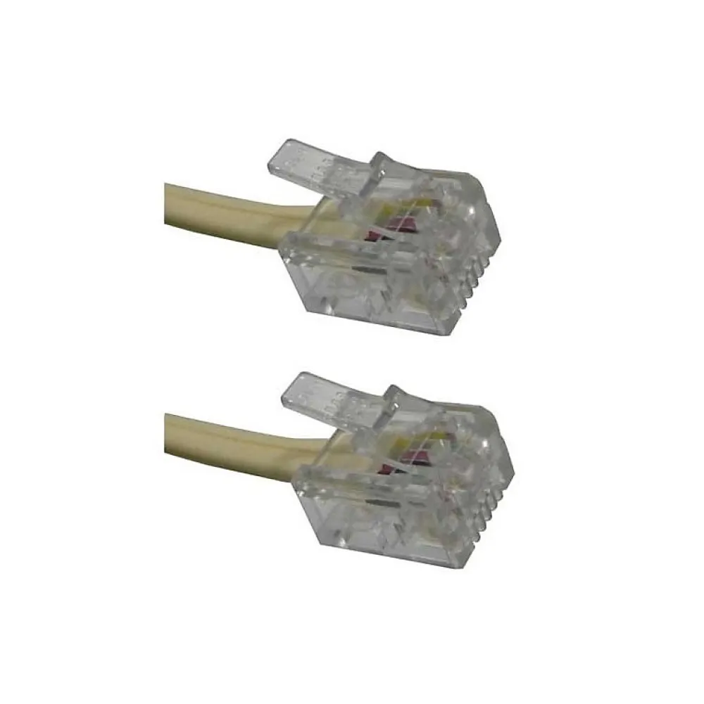 Jod1 Câble Et Connectique De Téléphone Fixe-Cable telephone rj11 de 5 metres