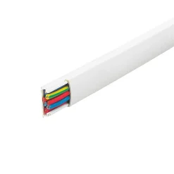 Legrand Moulure, Goulotte Et Plinthe-Cache-câbles 0 982 34 coloris blanc L.2,10 m x l.20 mm x H.10 mm