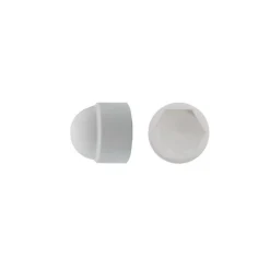 D-Work 200 Cache-Ecrous Blanc Clé de 10 - M6 mm - Polyamide -