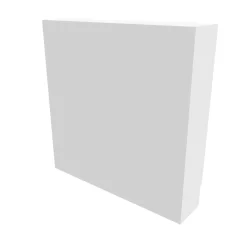 Atole Cache-Tube De Plomberie-Cache nourrice plomberie en acier Blanc - Largeur fixe - Taille 5 : 650 x 650 x 150 mm