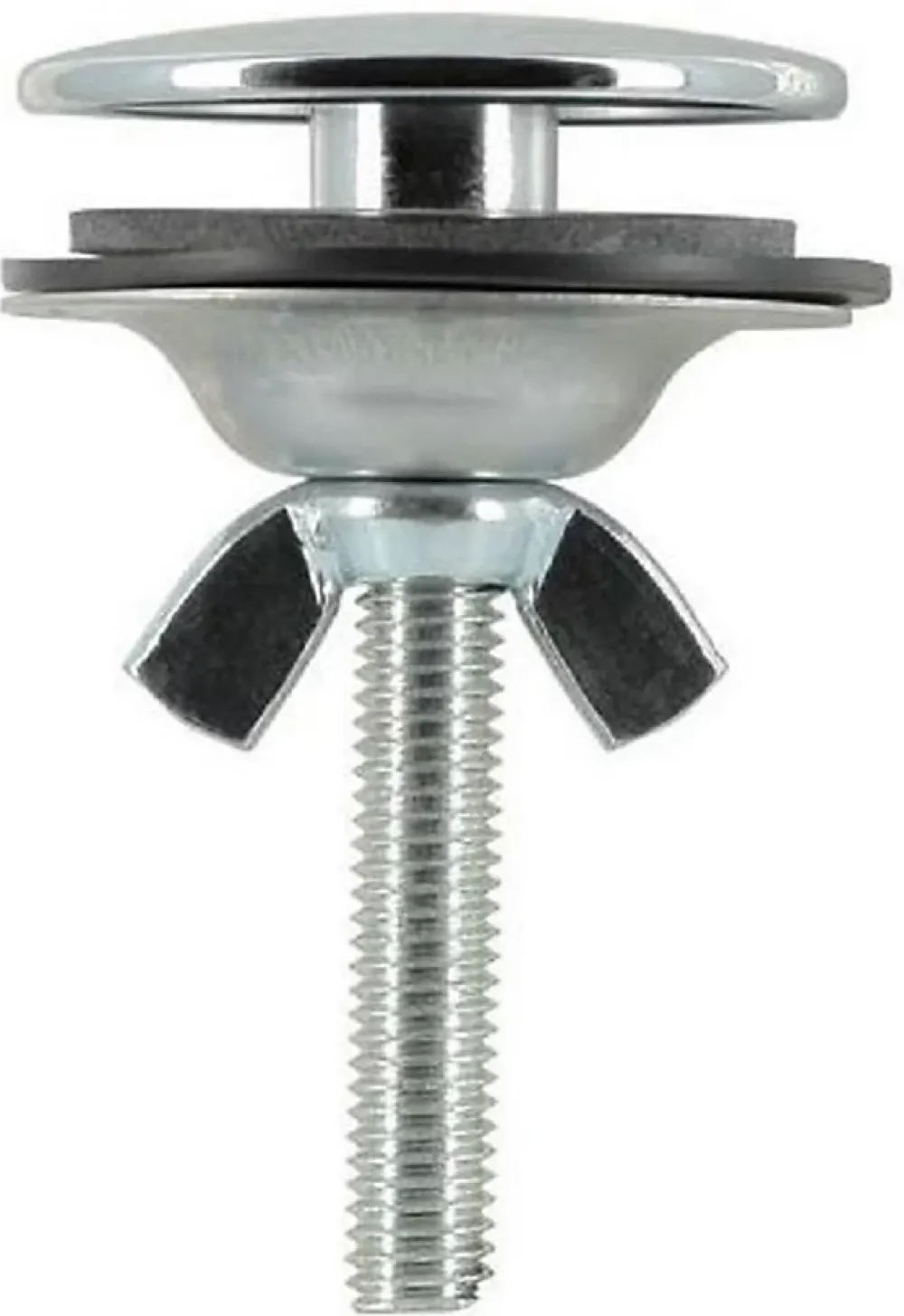 Nicoll Cache trou chromé pour évier et lavabo - Chromé - diam : 42mm