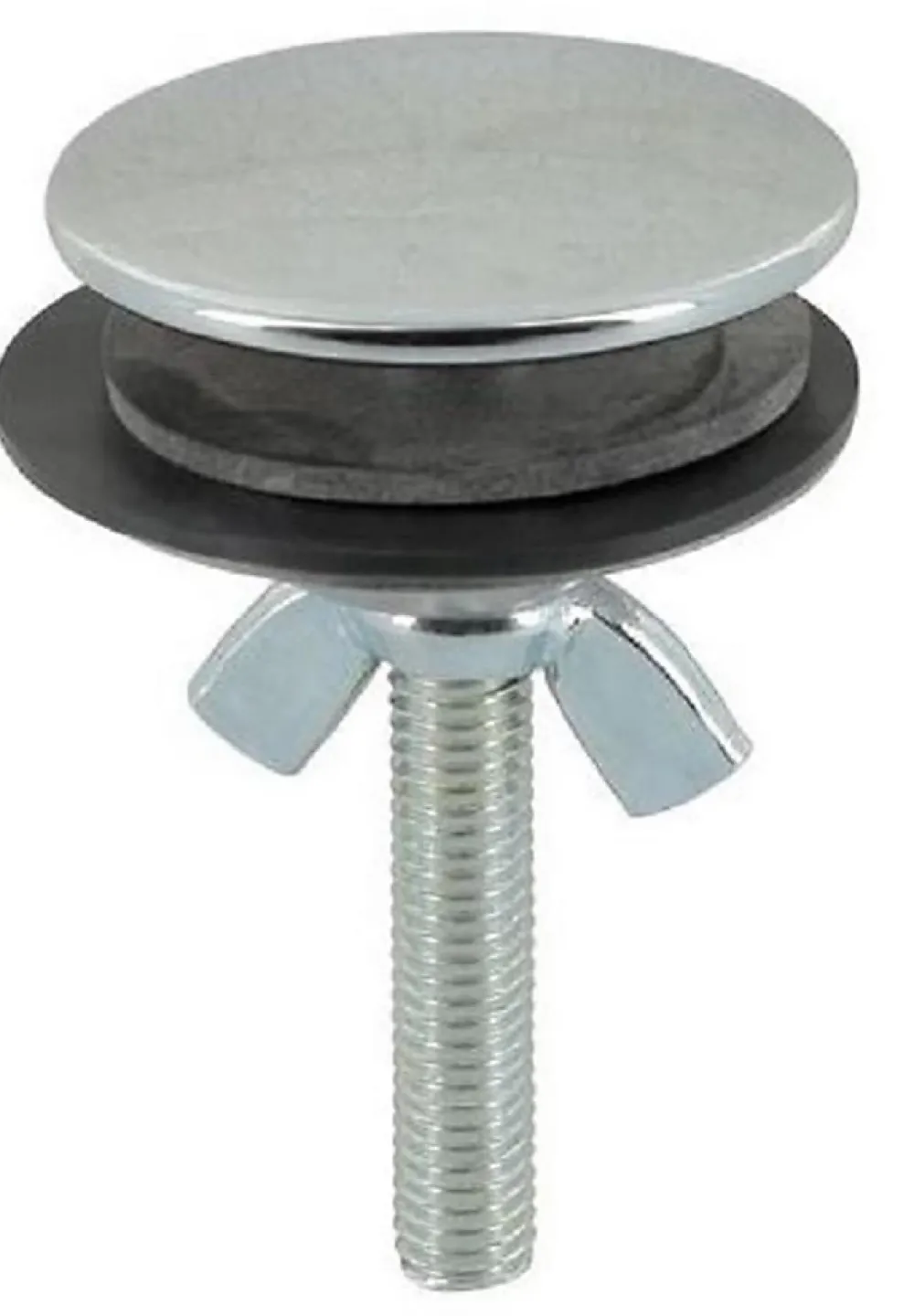 Nicoll Cache trou chromé pour évier et lavabo - Chromé - diam : 42mm