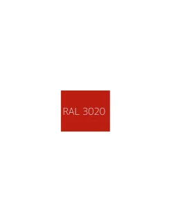 Vis Express Cache tête Plastique Pozi numéro 2 Diamètre de tête: 9 RAL3020 - 100 pièces