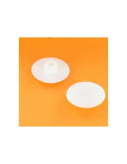 Vis Express Cache Vis Et Cache Trou-Cache tête Vis CHC FHC Clé de 4 HC4 4.2X10 Nylon RAL9016 blanc signalisation - 100 pièces