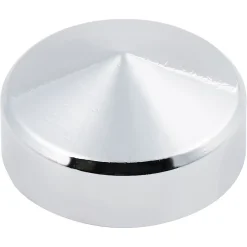Diall Cache-vis laiton chromé 8 mm - 20 pièces