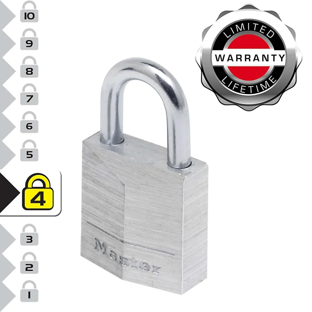 Master Lock Cadenas Aluminium 30 x 29 mm