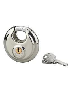 Thirard Cadenas, Antivol-Cadenas à clé Astra UNIKEY (achetez-en plusieurs, ouvrez avec la même clé), 70mm, anse acier, 2 clés -