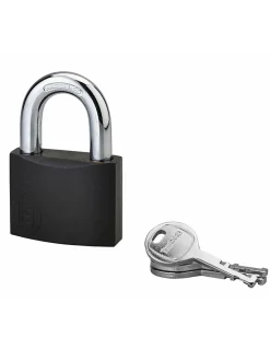 Thirard Cadenas, Antivol-Cadenas à clé Colorful, laiton, intérieur, anse acier, 50mm, 3 clés -