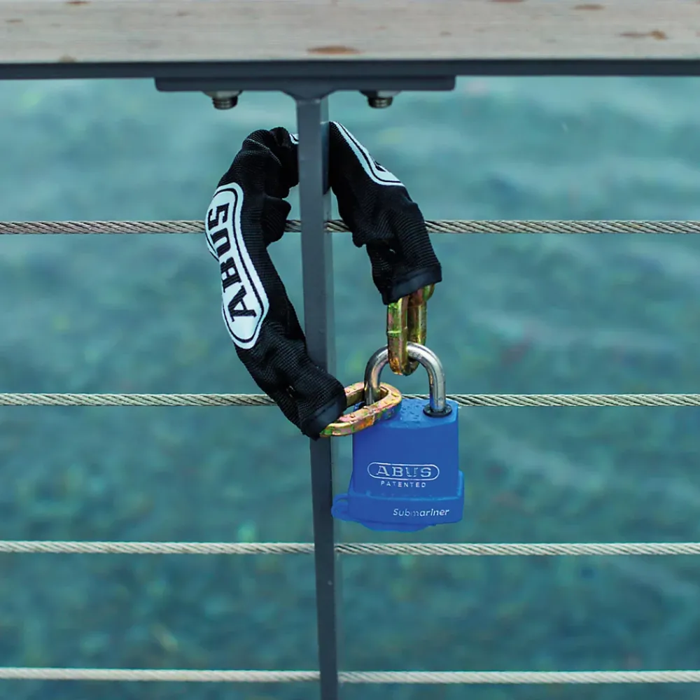 Abus Cadenas, Antivol-Cadenas à clé laiton 83WPIB-53 ⌀8mm