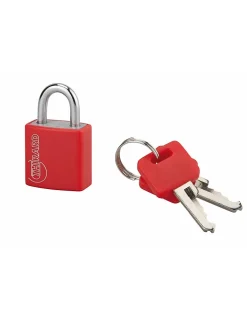 Thirard Cadenas à clé Type 1, intérieur, 20mm, aluminium, couleurs assorties, 2 clés -