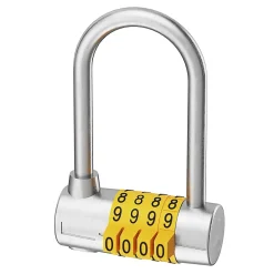 Smith & Locke Cadenas à combinaison zinc 59x65mm