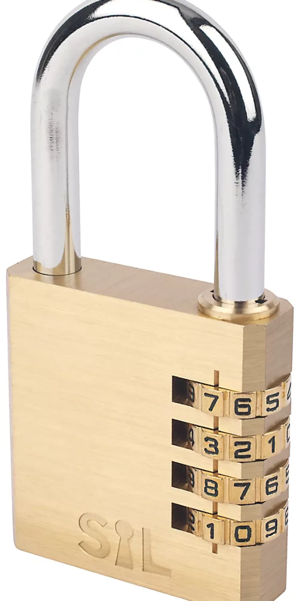Smith & Locke Cadenas, Antivol-Cadenas Laiton 50 x 51 mm