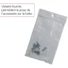 Renz Cadre D'Encastrement Pour Boîte Aux Lettres-Cadre d'encastrement Blanc 9010M