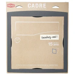 Renz Cadre D'Encastrement Pour Boîte Aux Lettres-Cadre d'encastrement Gris anthracite 7016M