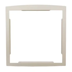 Renz Cadre D'Encastrement Pour Boîte Aux Lettres-Cadre d'encastrement Ton Pierre aspect sablé RAL 1013 S