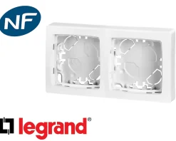 Legrand Interrupteur En Saillie-Cadre saillie double Otéo composable