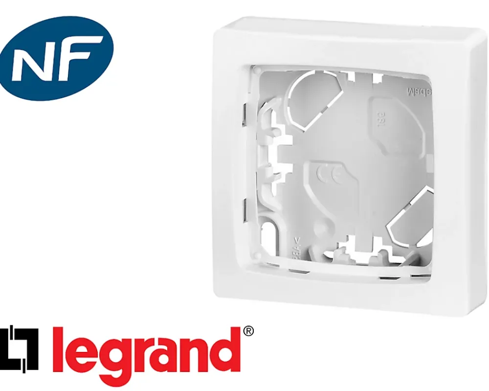 Legrand Cadre saillie simple Otéo composable