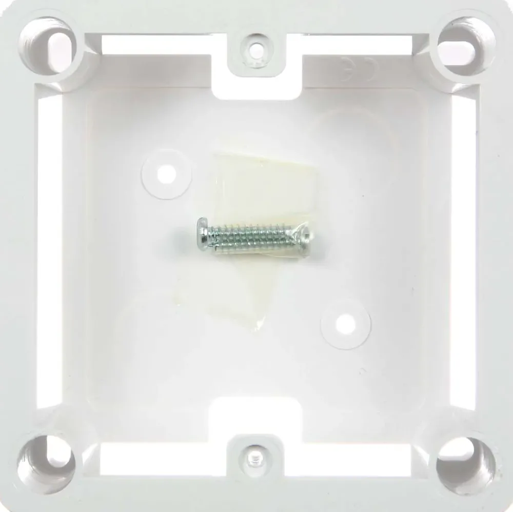 Lebenoid Cadre saillie 100x100 - blanc -
