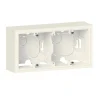 Legrand Cadre support saillie 2 postes Dooxie blanc