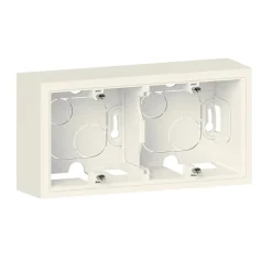 Legrand Cadre support saillie 2 postes Dooxie blanc