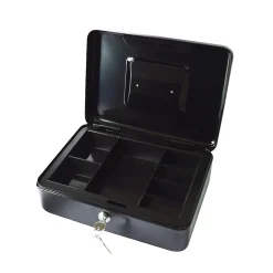 Smith & Locke Coffre-Fort-Caisse en acier Noir 248 x 178 x 88 mm