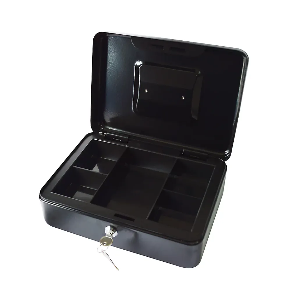 Smith & Locke Coffre-Fort-Caisse en acier Noir 248 x 178 x 88 mm