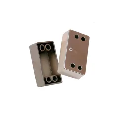 Hardwarexchange Cale pour crochet standard, en ABS finition chrome.
