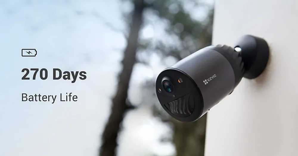 Ezviz Caméra De Surveillance-Caméra de sécurité intérieure et extérieure BC1C 2K