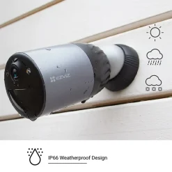 Ezviz Caméra De Surveillance-Caméra de sécurité intérieure et extérieure BC1C 2K