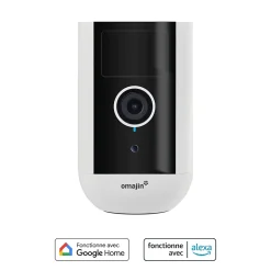 Netatmo Caméra de surveillance extérieure sans fil avec batterie, Omajin by