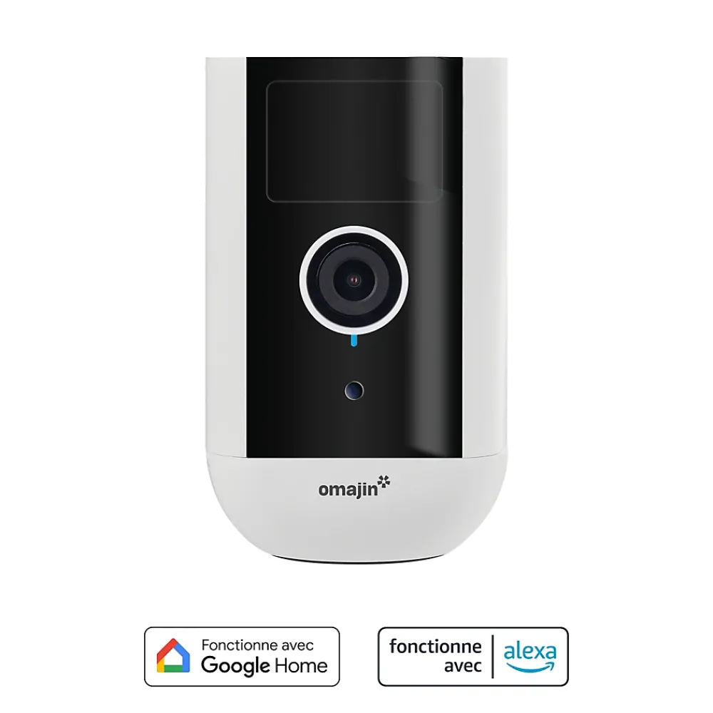 Netatmo Caméra de surveillance extérieure sans fil avec batterie, Omajin by