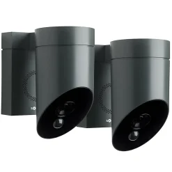 Somfy Caméra de surveillance extérieure 1870472, lot de 2