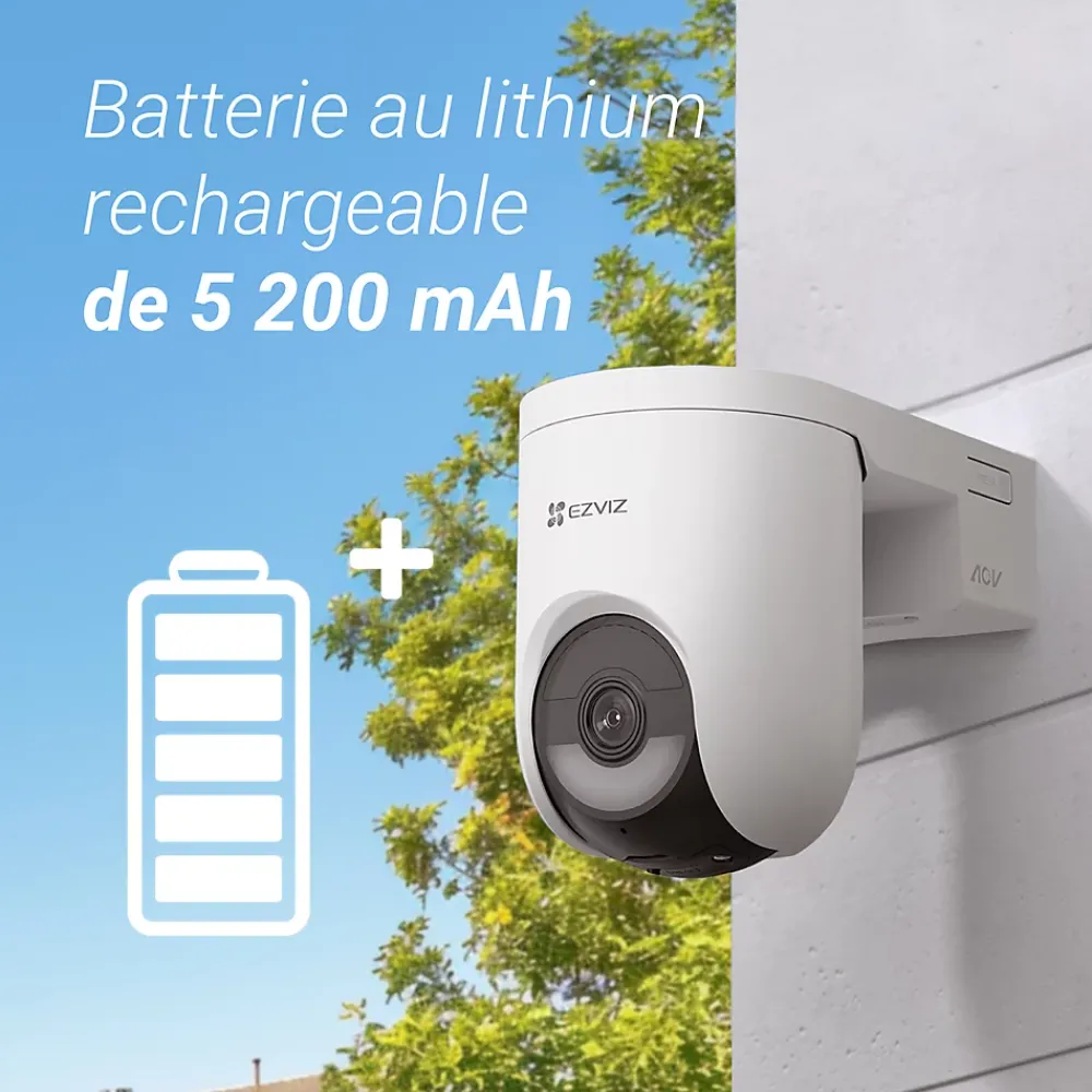 Ezviz Caméra de surveillance HB8 Lite
